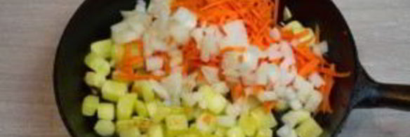 кабачковая икра из обжаренных кабачков