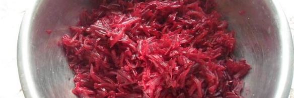 кабачковая икра со свеклой