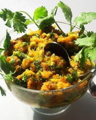 Пикантная икра из тыквы и кабачков