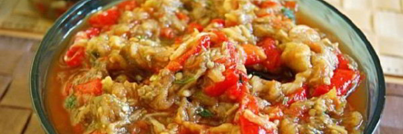 Жареная икра из баклажанов