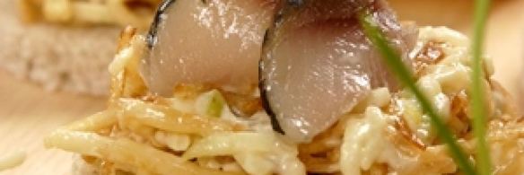 канапе с сельдью