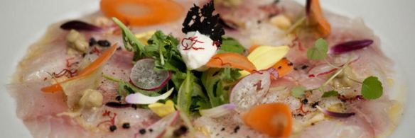 карпаччо из дорады