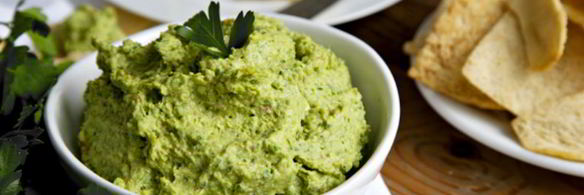хумус из зеленой гречки