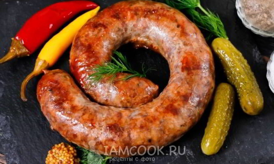 Рецепт колбасы с сердцем