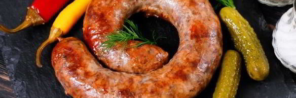 колбаса с сердцем