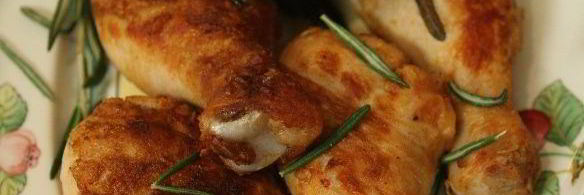 куриные ножки, маринованные в кефире