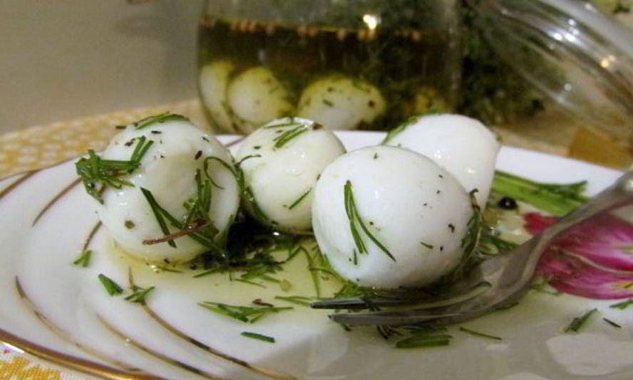 Рецепт маринованных перепелиных яиц