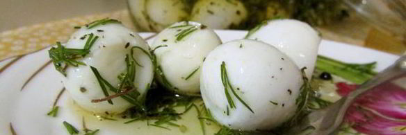 маринованные перепелиные яйца