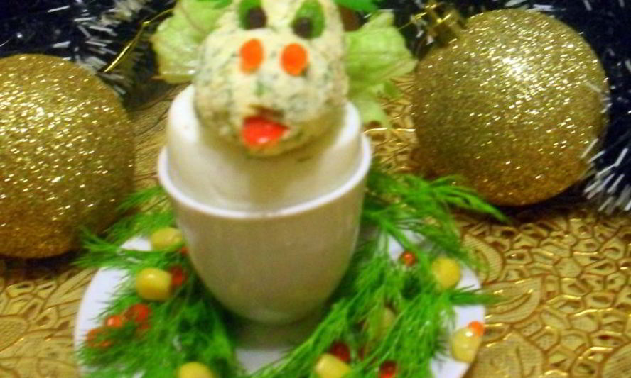 Рецепт новогодней закуски дракончик