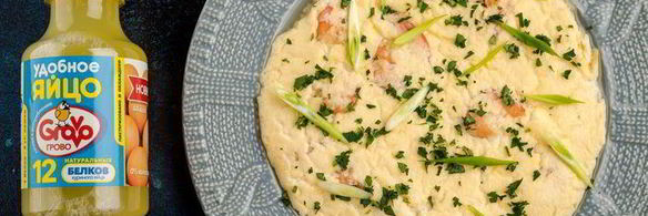 быстрый фитнес-омлет