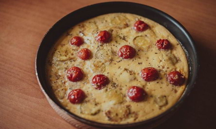 Рецепт фриттаты с томатами черри