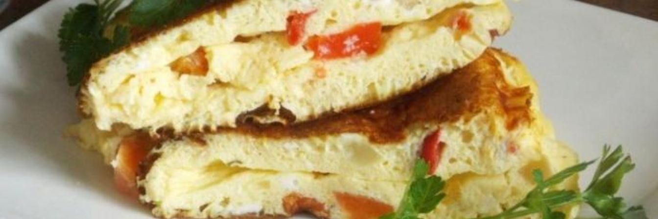 Омлет на кефире