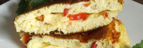 омлет на кефире