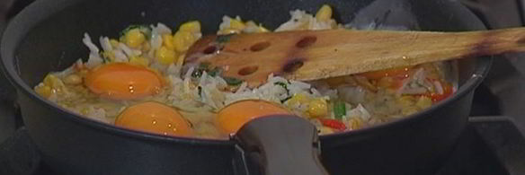 омлет по-мексикански