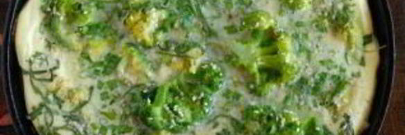 омлет с брокколи в духовке