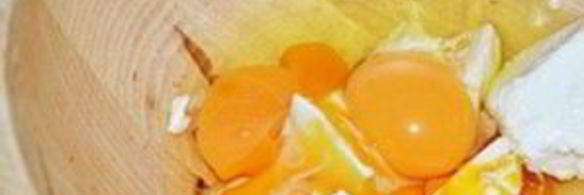 омлет с брынзой и помидорами