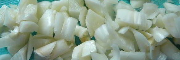 омлет с чесночными стрелками