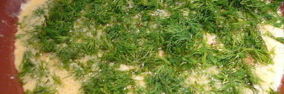 омлет с чесночными стрелками