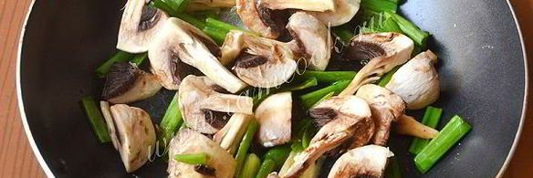 омлет с грибами по-испански