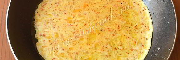 омлет с грибами по-испански