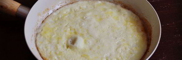 омлет с грибами