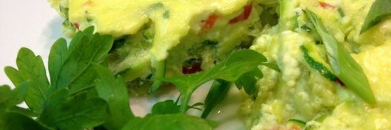 Омлет с кабачками