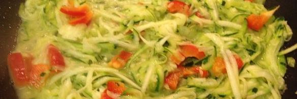 омлет с кабачками