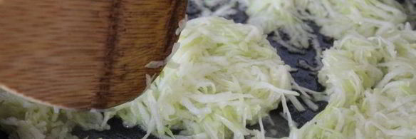 омлет с кабачком и зеленью