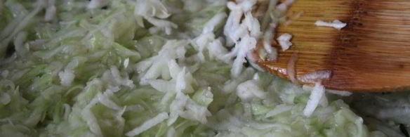 омлет с кабачком и зеленью