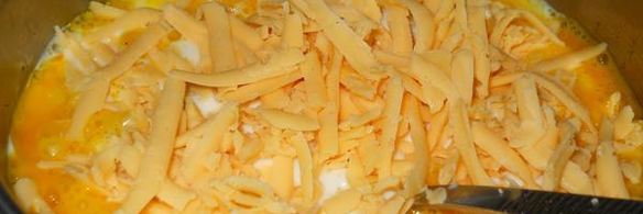 омлет с одуванчиками