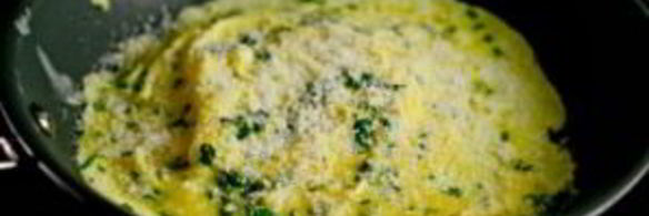 омлет с пармезаном