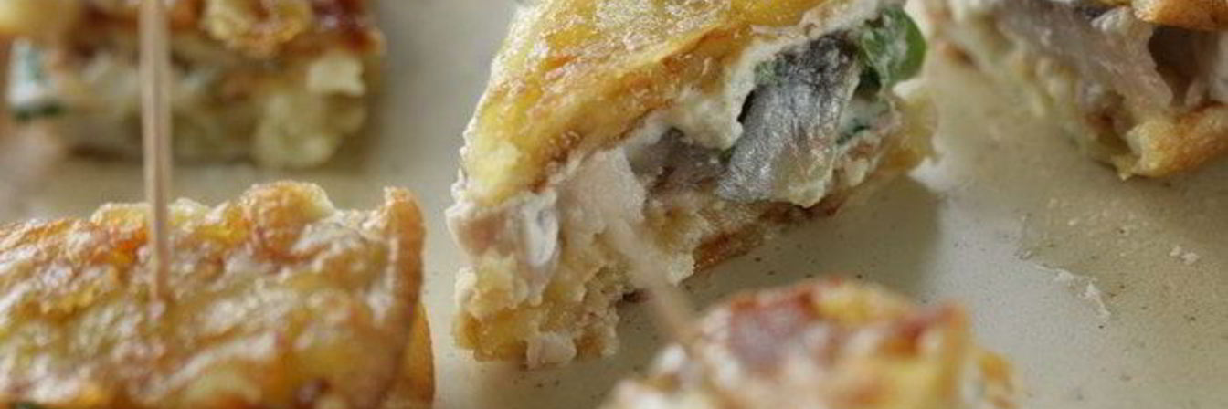 Омлет с сельдью