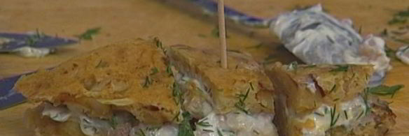 омлет с сельдью