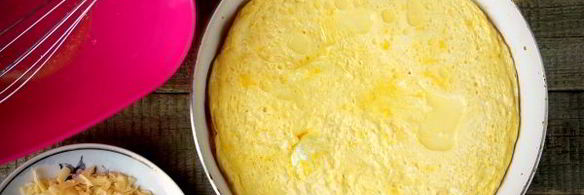 омлет с сыром на молоке