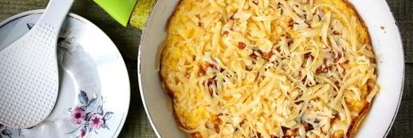 омлет с сыром на молоке