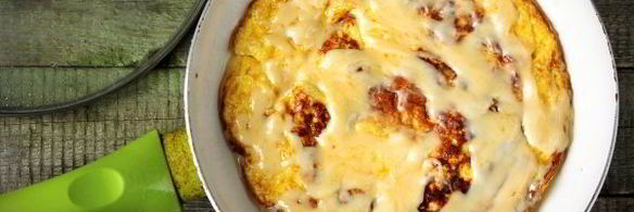 омлет с сыром на молоке