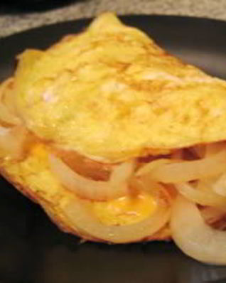 Омлет с сыром
