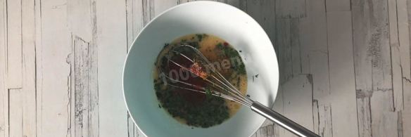 омлет с творогом