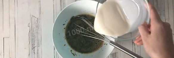 омлет с творогом