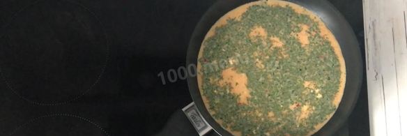 омлет с творогом