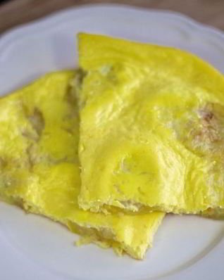 Омлет с тыквой