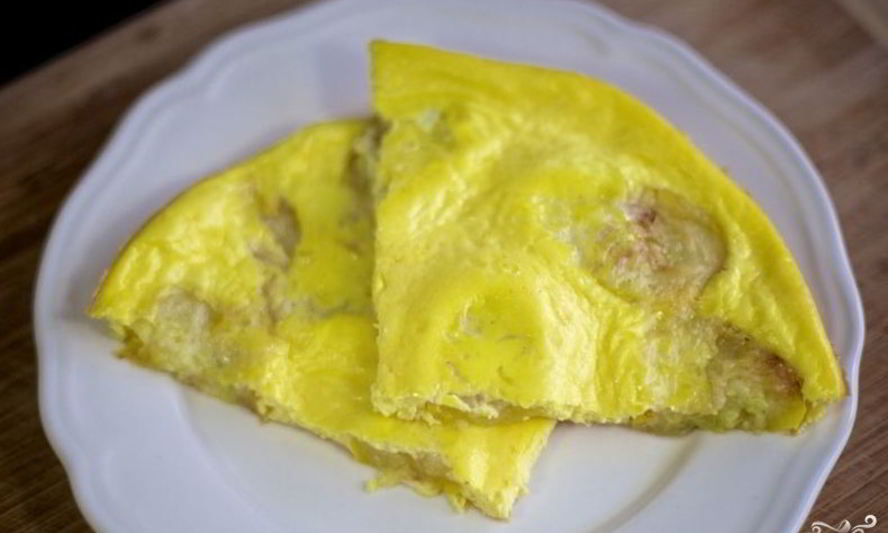 Рецепт омлета с тыквого