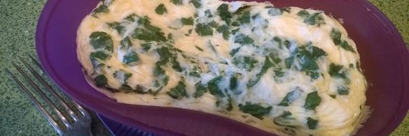 омлет с ветчиной и сыром в форме браво-дилайт