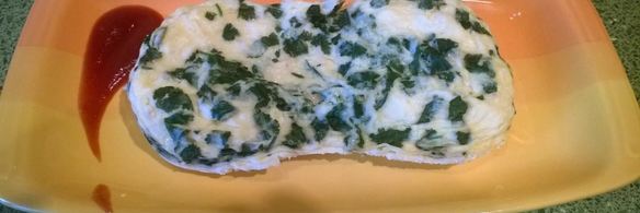 омлет с ветчиной и сыром в форме браво-дилайт