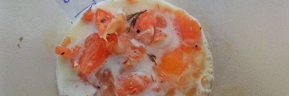 омлет с зеленью за 2 минуты