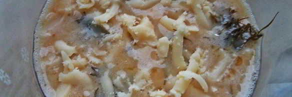 омлет с зеленью за 2 минуты