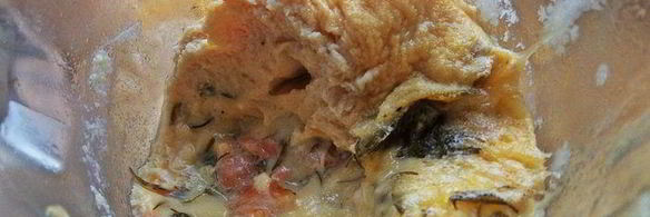 омлет с зеленью за 2 минуты