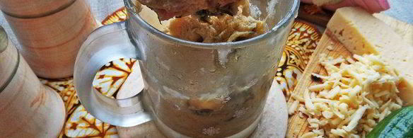 омлет с зеленью за 2 минуты