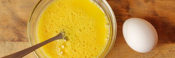 омлет со шпинатом