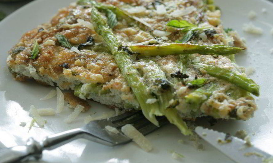 Рецепт омлета со спаржей